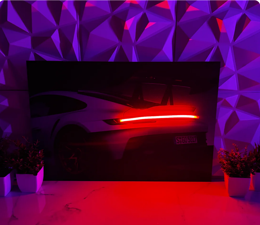 Cuadro Porsche Neón