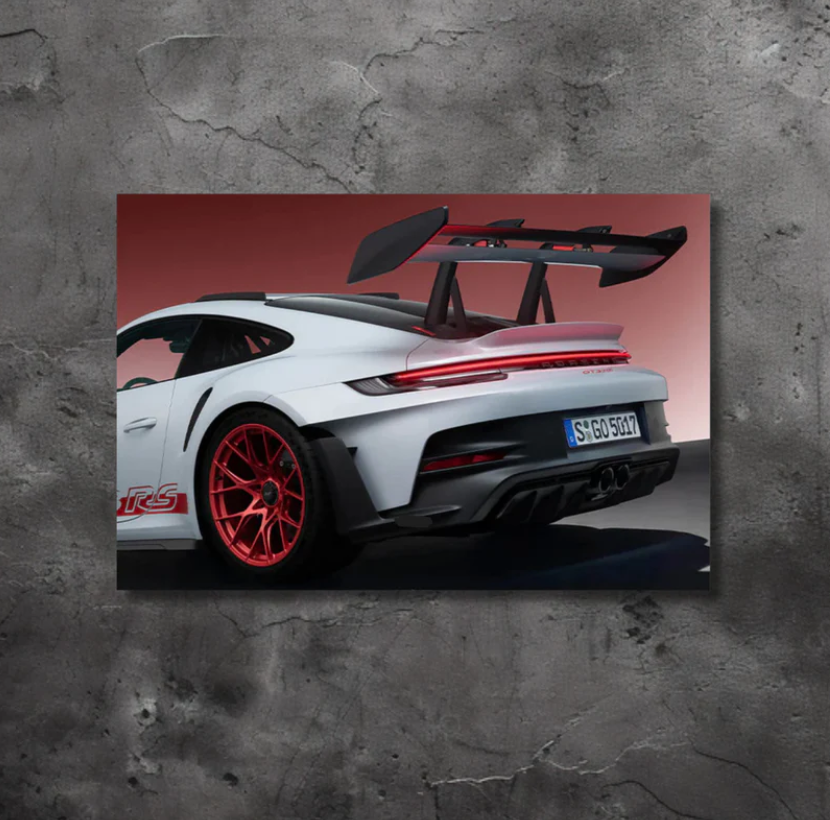 Cuadro Porsche Neón