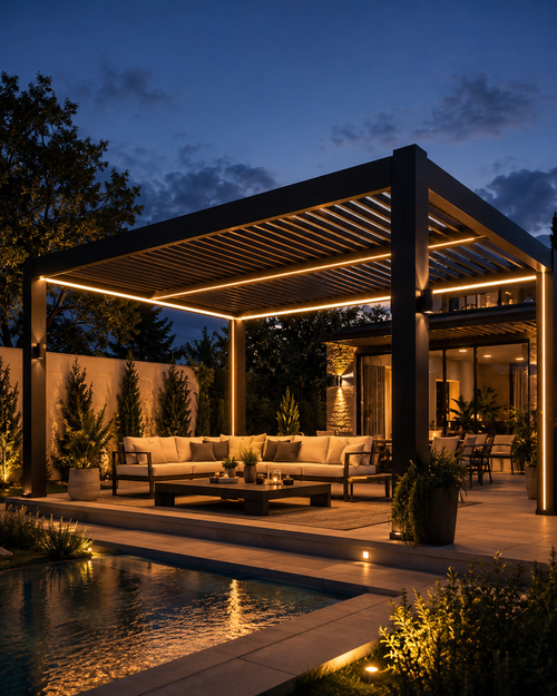 Kit Tira LED Exterior / Pérgola