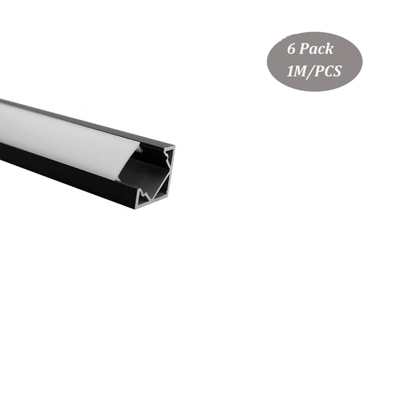 Perfil aluminio esquina 45° 19x19mm DK-MP1919A