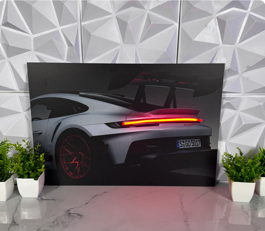 Cuadro Porsche Neón