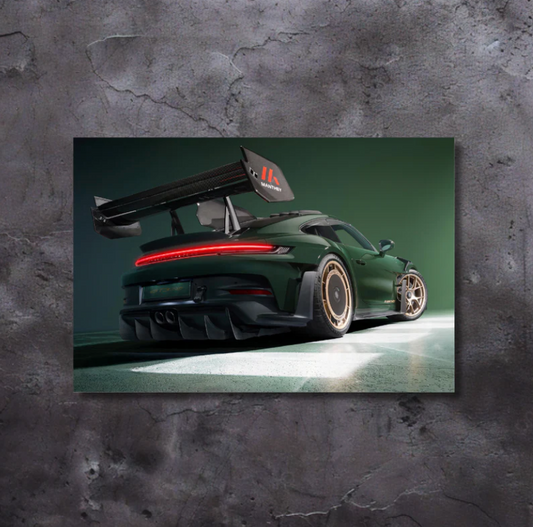 Cuadro PORSCHE Neón
