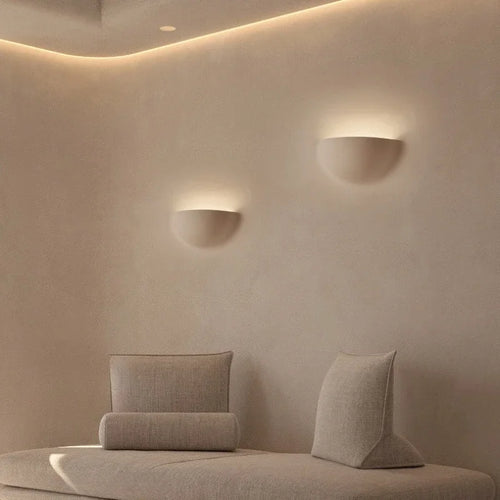 Aplique pared yeso nórdico G9 LED