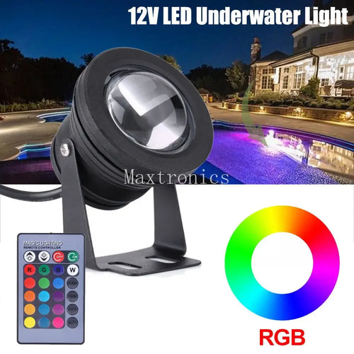 Foco LED sumergible estanque 10W IP68