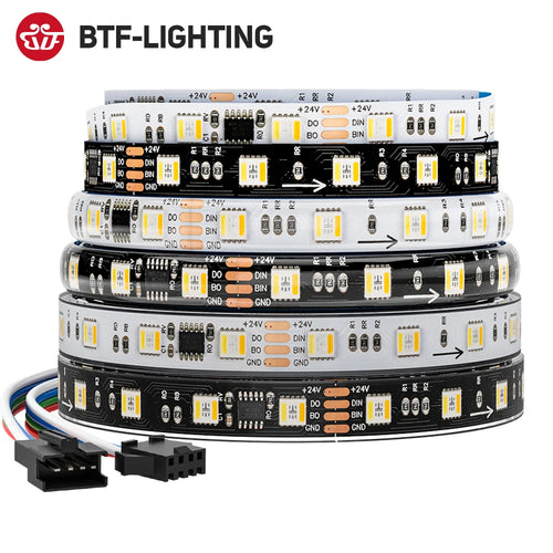 Tira LED FCOB RGBCCT 5 en 1 DC24V 960 LEDs