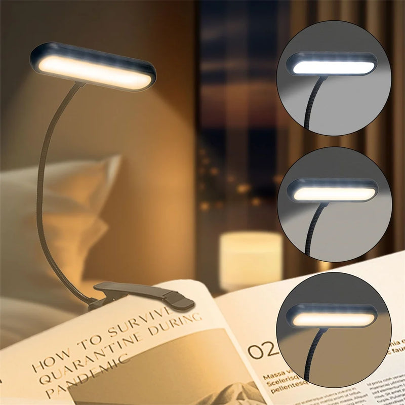 Lámpara de lectura LED recargable