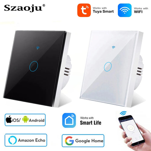 Interruptor táctil inteligente WiFi Tuya