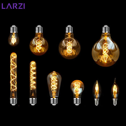 Lámpara colgante filamento LED vintage E27